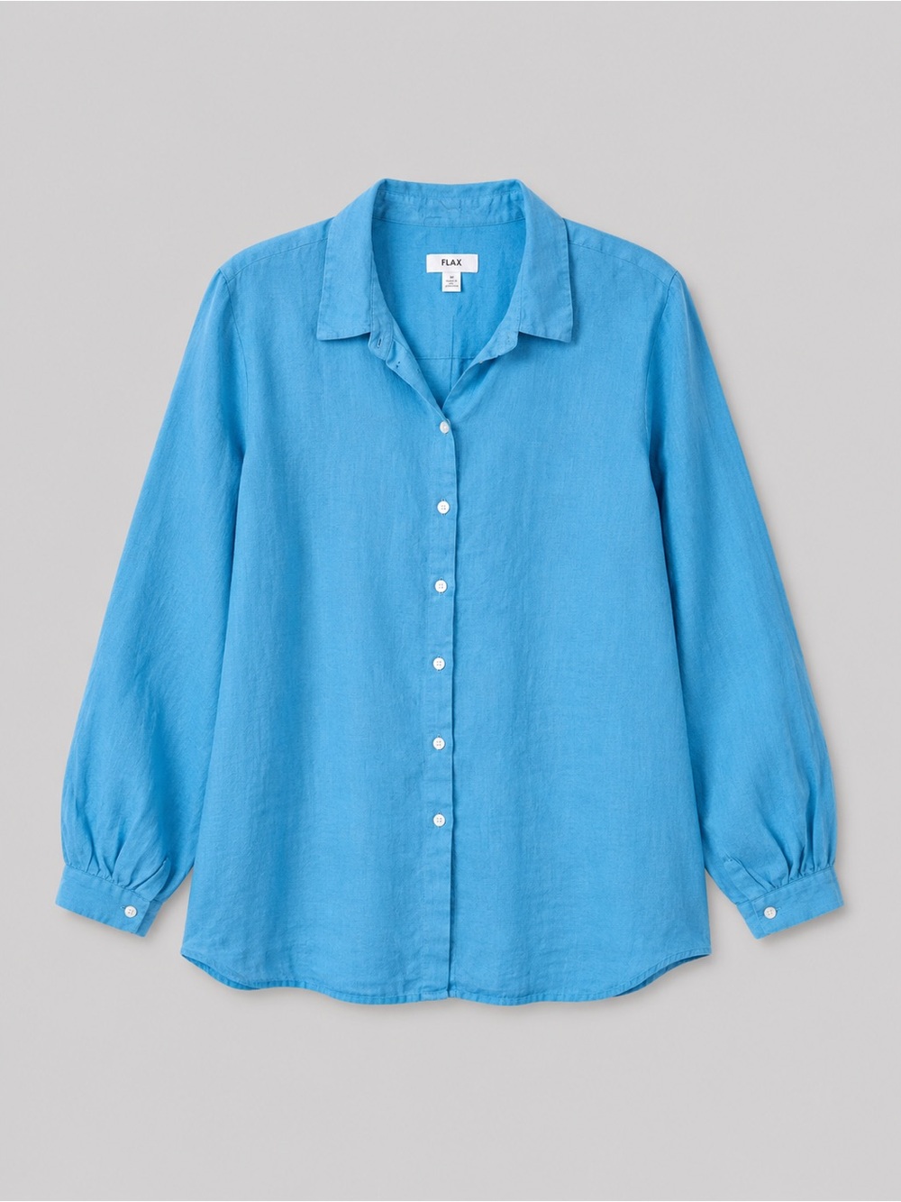 J Jill Love Linen Essential Shirt Button Top LP Oversized Coastal Euro Summer